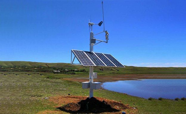 太阳能监控供电系统加上风力发电有什么优点